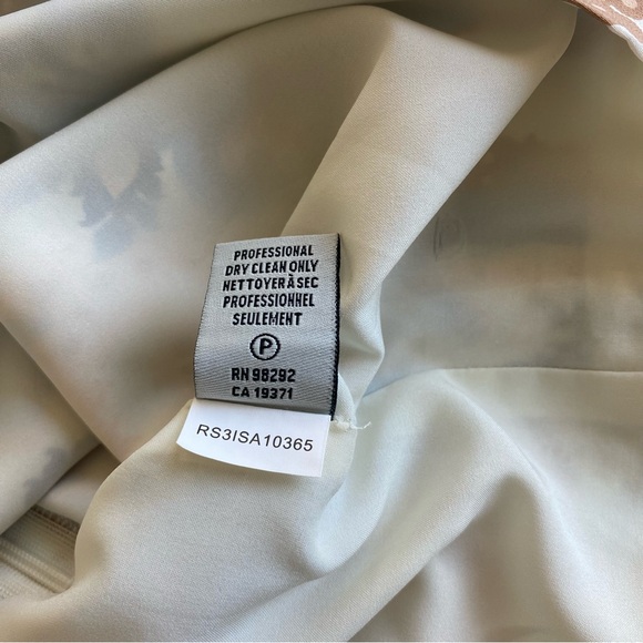 NWOT Tibi Blue Cream Paisley Silk Dress | Sz 8 - Picture 6 of 12